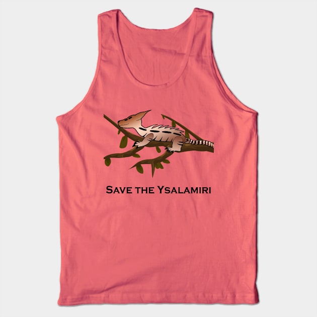 Save The Ysalamiri - v2 Tank Top by #StarWars SWAG 77 Style